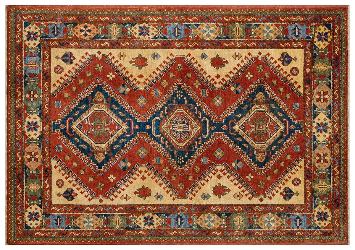 ALLMODE AFGAN UŞAĞI ZIEGLER EL DOKUMA HALI Ölçü;173x243