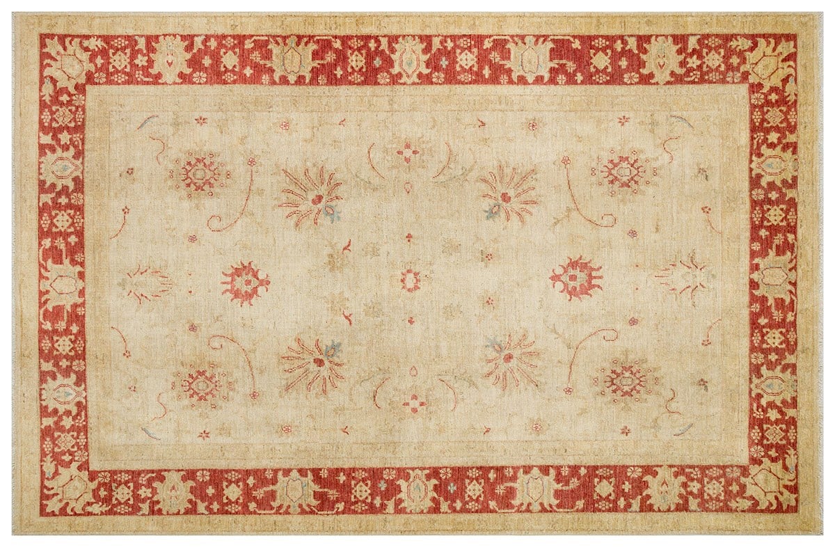 ALLMODE AFGAN UŞAĞI ZIEGLER EL DOKUMA HALI Ölçü;168x256