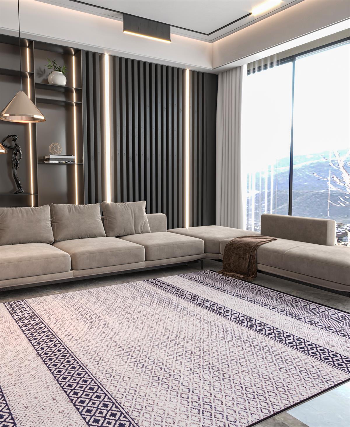 Allmode Dijital Baskılı Halı Modern Koleksiyon TRKMN.70