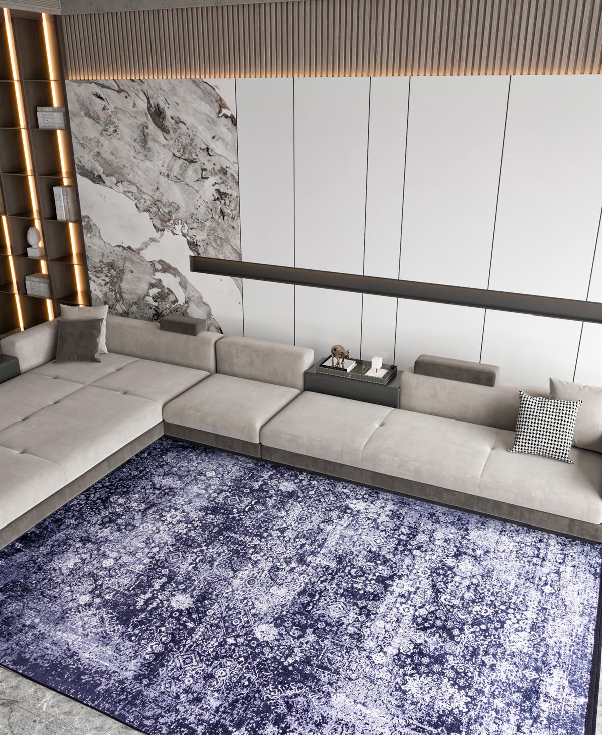 Allmode Dijital Baskılı Halı Modern Koleksiyon TRKMN.43