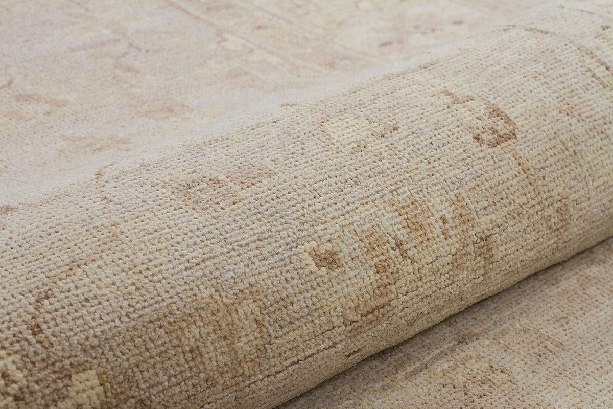 ALLMODE HAJIBA AFGAN UŞAĞI 637AB L.SILVER/IVORY 187x126cm 2.36m2 EL DOKUMA HALI