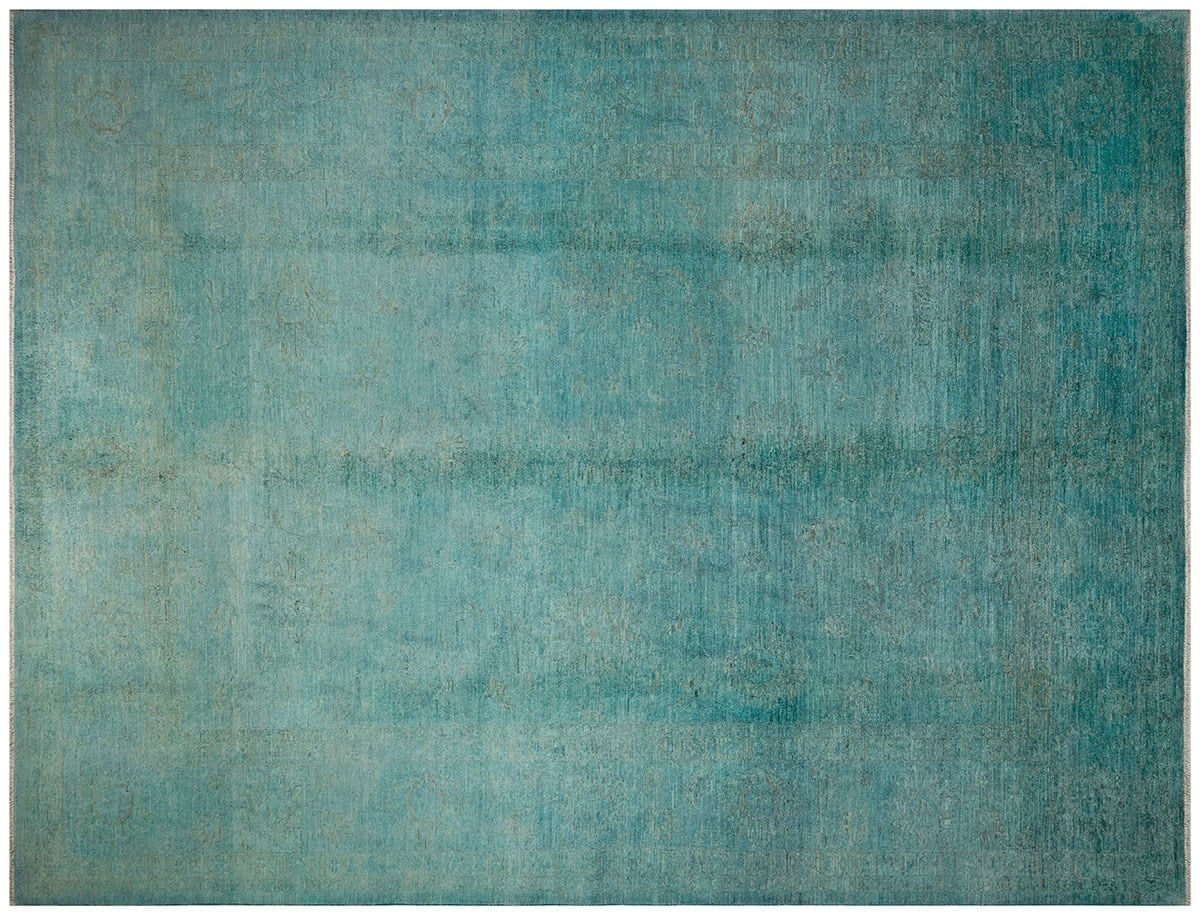 ALLMODE OVERDYE WHD TURQUOISE 269x348cm 9.36m2 EL DOKUMA HALI