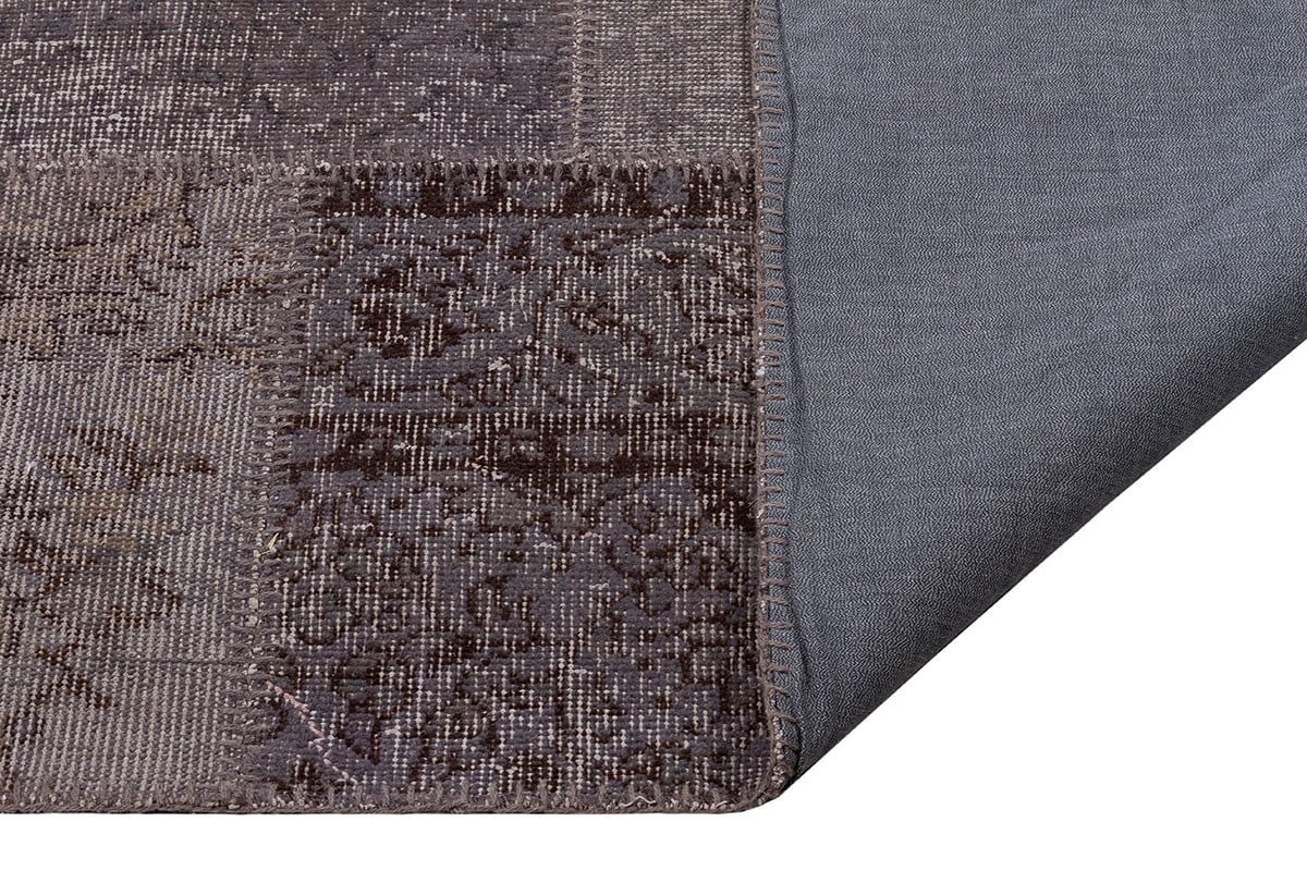 El Dokuma Yün'lü Türk Patchwork Halı Kırmızı P_163 Ölçü;300x400cm 12m2
