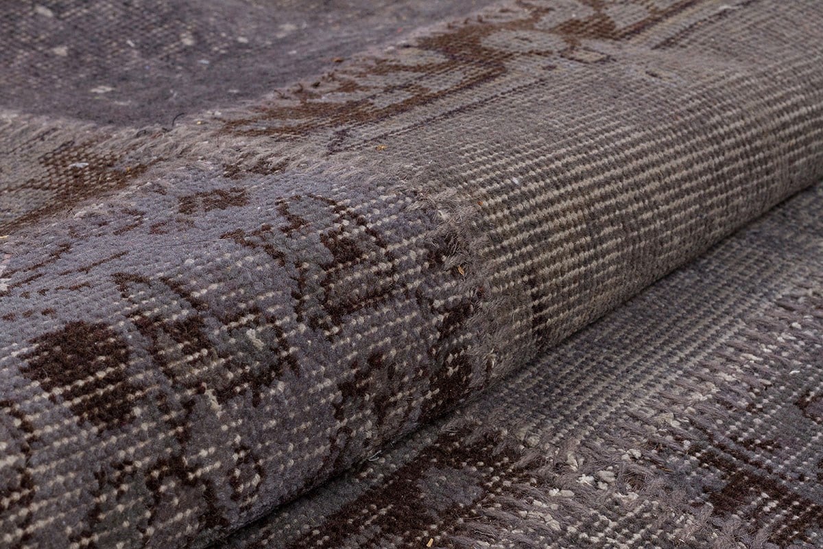 El Dokuma Yün'lü Türk Patchwork Halı Kırmızı P_163 Ölçü;300x400cm 12m2