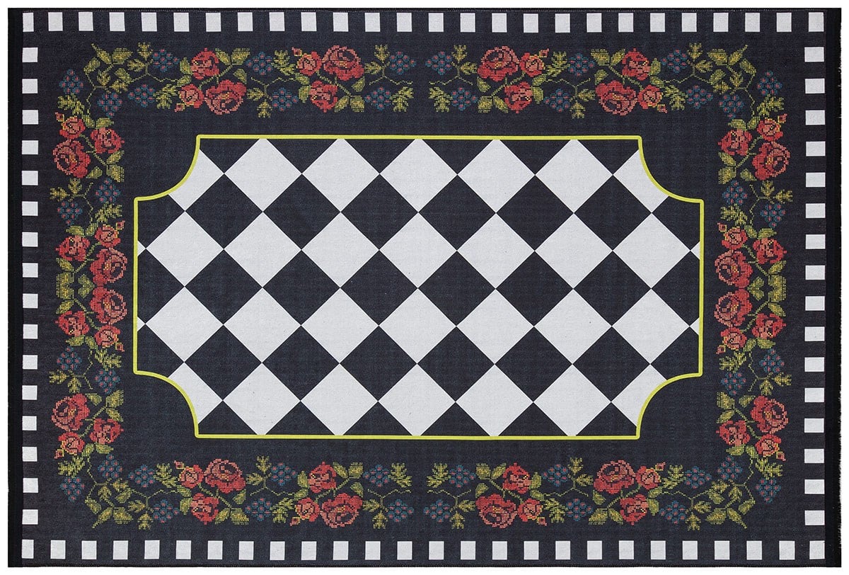 MVHy.587 YIKANABİLİR DİJİTAL BASKILI HALI