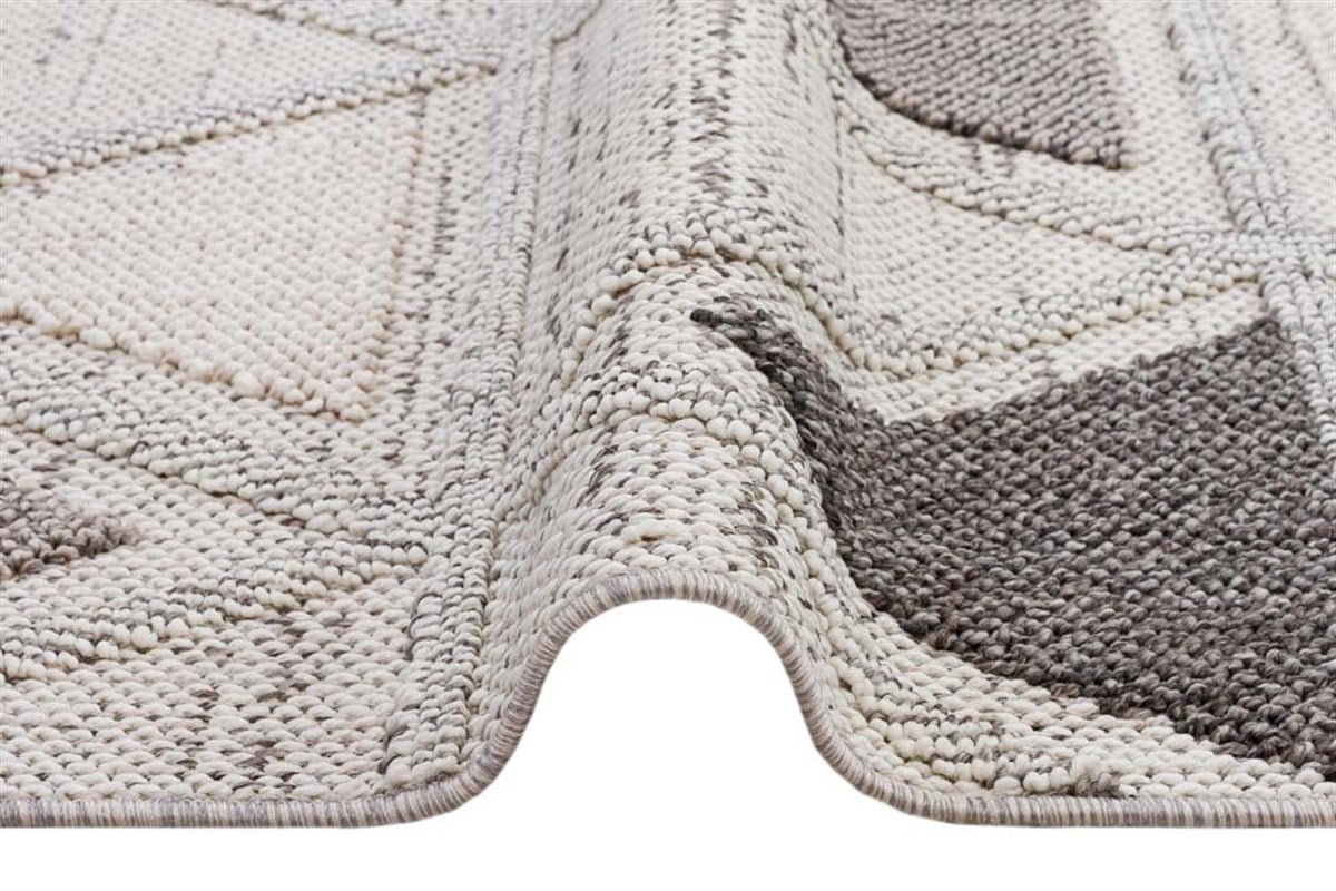 Oslo 19804 Beyaz Makine Halısı