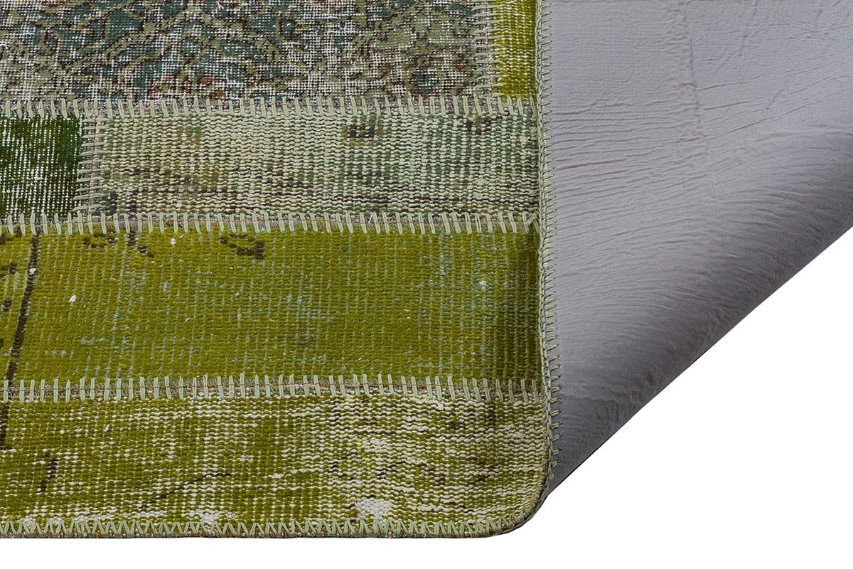 PATCHWORK SBT GREEN 250x350cm 8.75m2 EL DOKUMA HALI