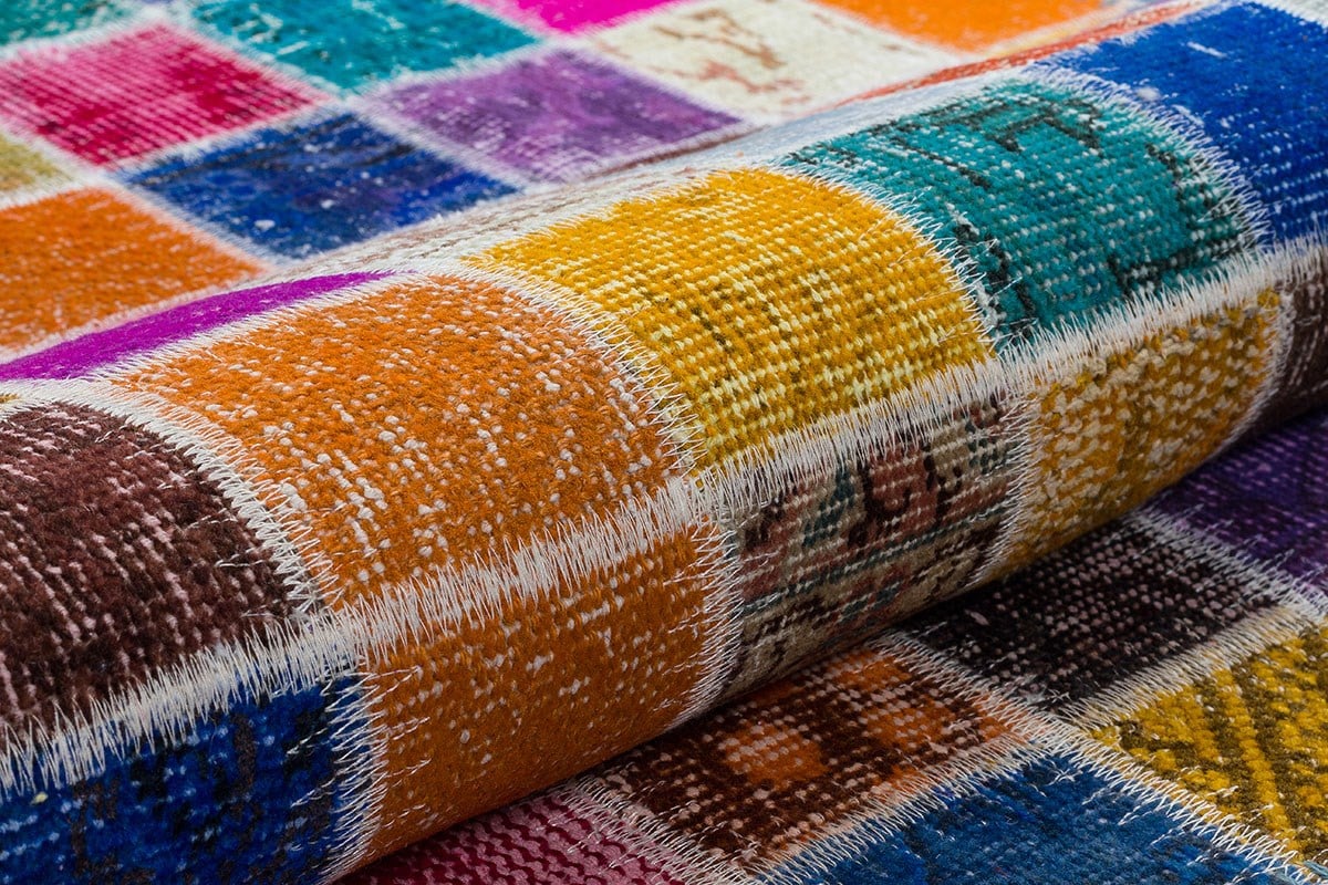 PATCHWORK SBT MOZAIK BLUE 170x240cm 4.08m2 PATCHWORK HALI