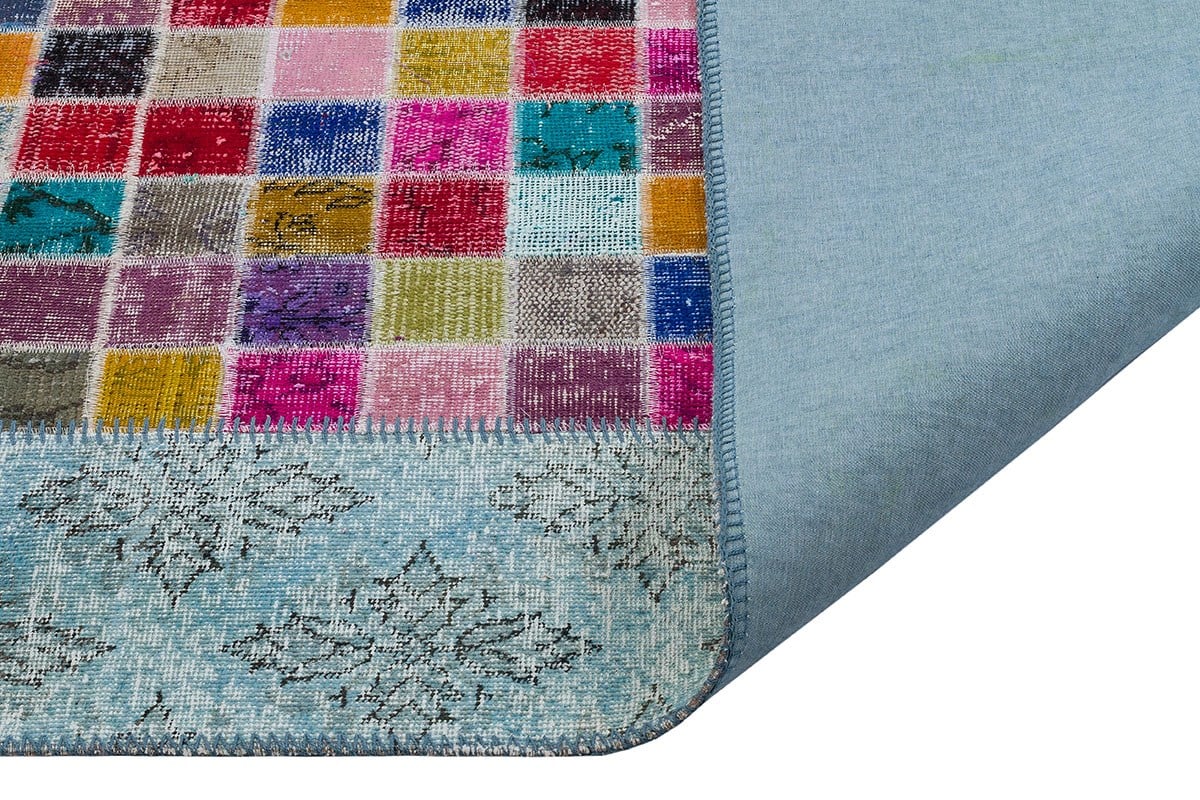 PATCHWORK SBT MOZAIK LIGHT BLUE 170x240cm 4.08m2 HALI