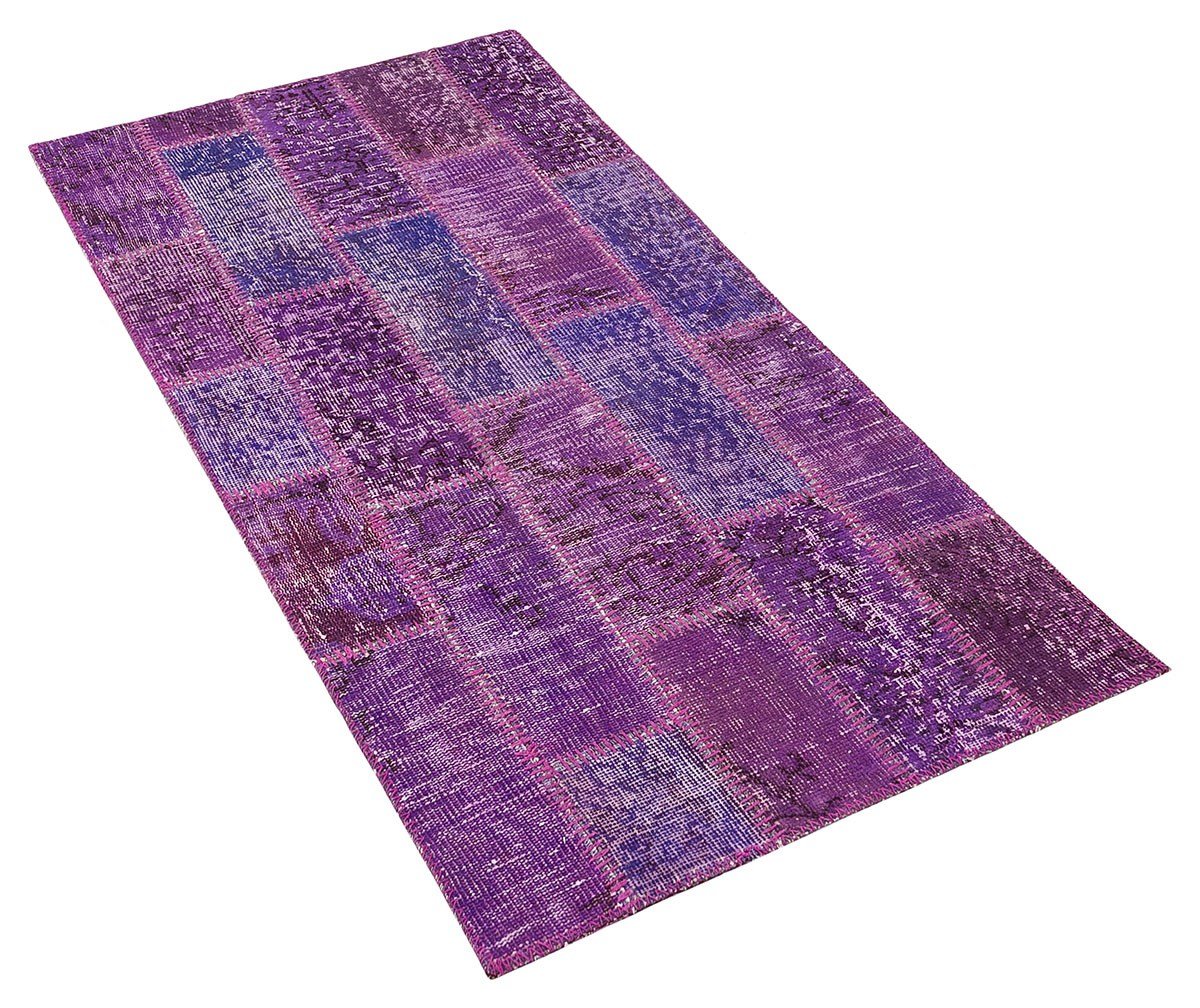 PATCHWORK SBT NARROW PURPLE 80x150cm 1.20m2 PATCHWORK HALI
