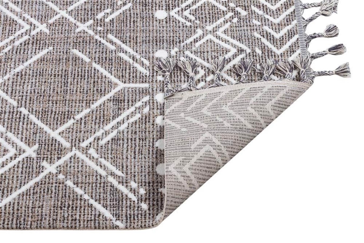 Rio 19424 Gri Makine Halısı