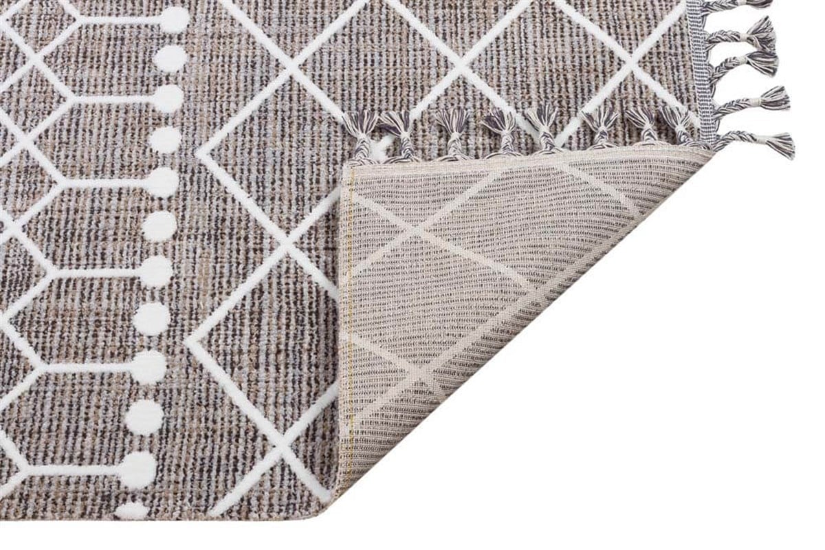 Rio 19492 Gri Makine Halısı