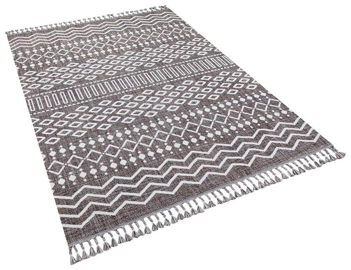 Rio 19495 Gri Makine Halısı