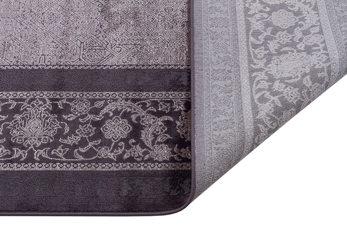 Riva 8719 Gri/Kahverengi Makine Halısı