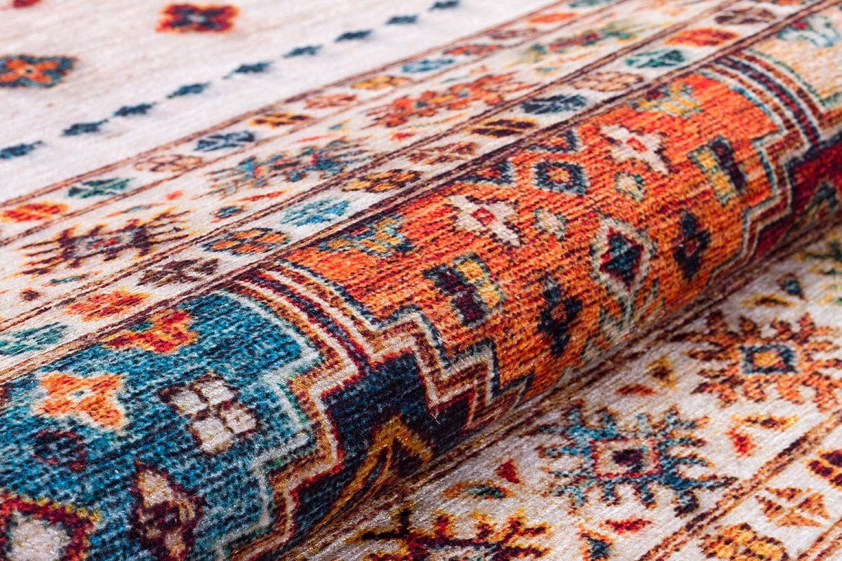 TGRA ŞAL HALI 10610 YIKANABİLİR DİJİTAL BASKILI HALI