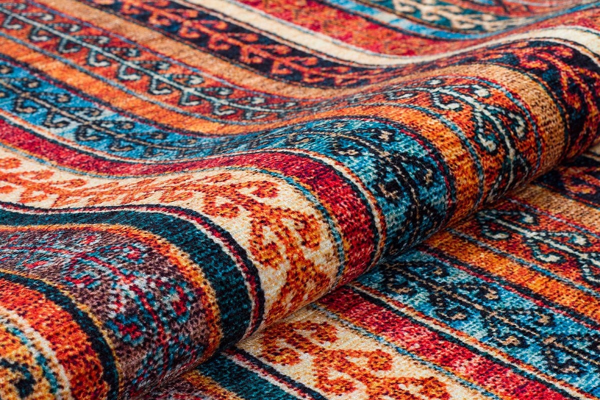 TGRA ŞAL HALI 10630 YIKANABİLİR DİJİTAL BASKILI HALI