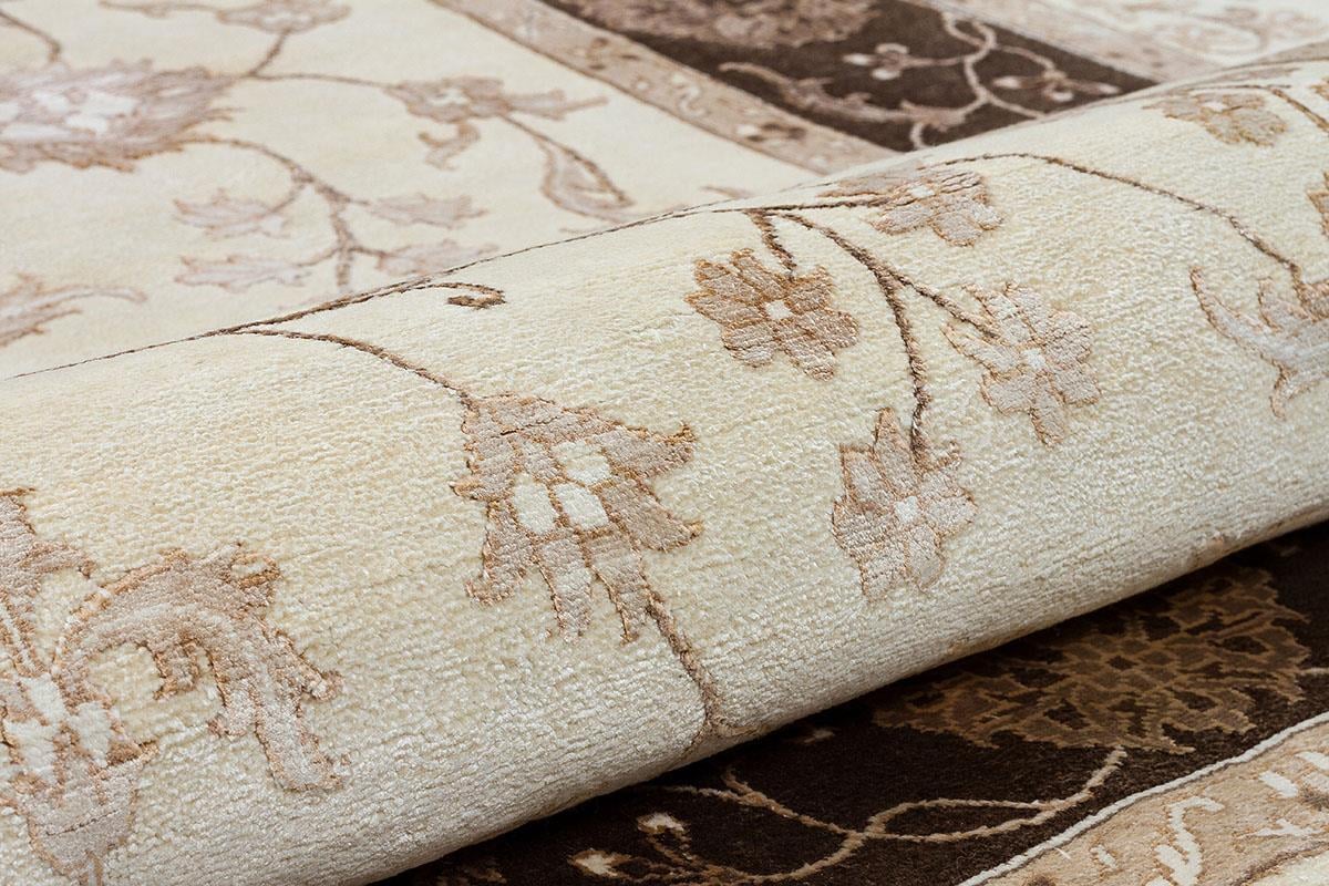 VERSAILLES 818-A IVORY/DK.BRWN
