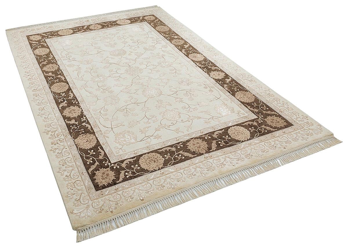 VERSAILLES 818-A IVORY/DK.BRWN