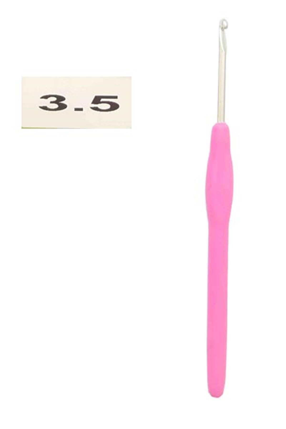 Ayaz Renkli Silikon Saplı Tığ | Yün Tığ