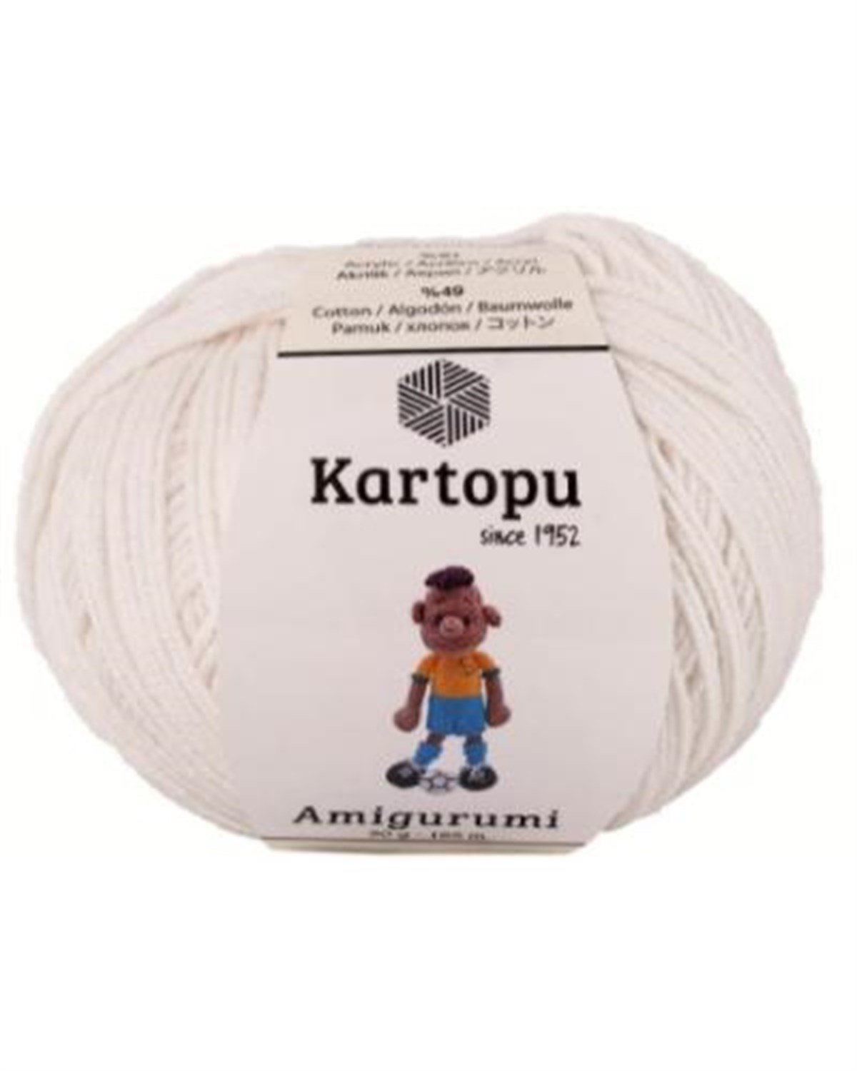 Kartopu Amigurumi K011 Krem | El Örgü İpi