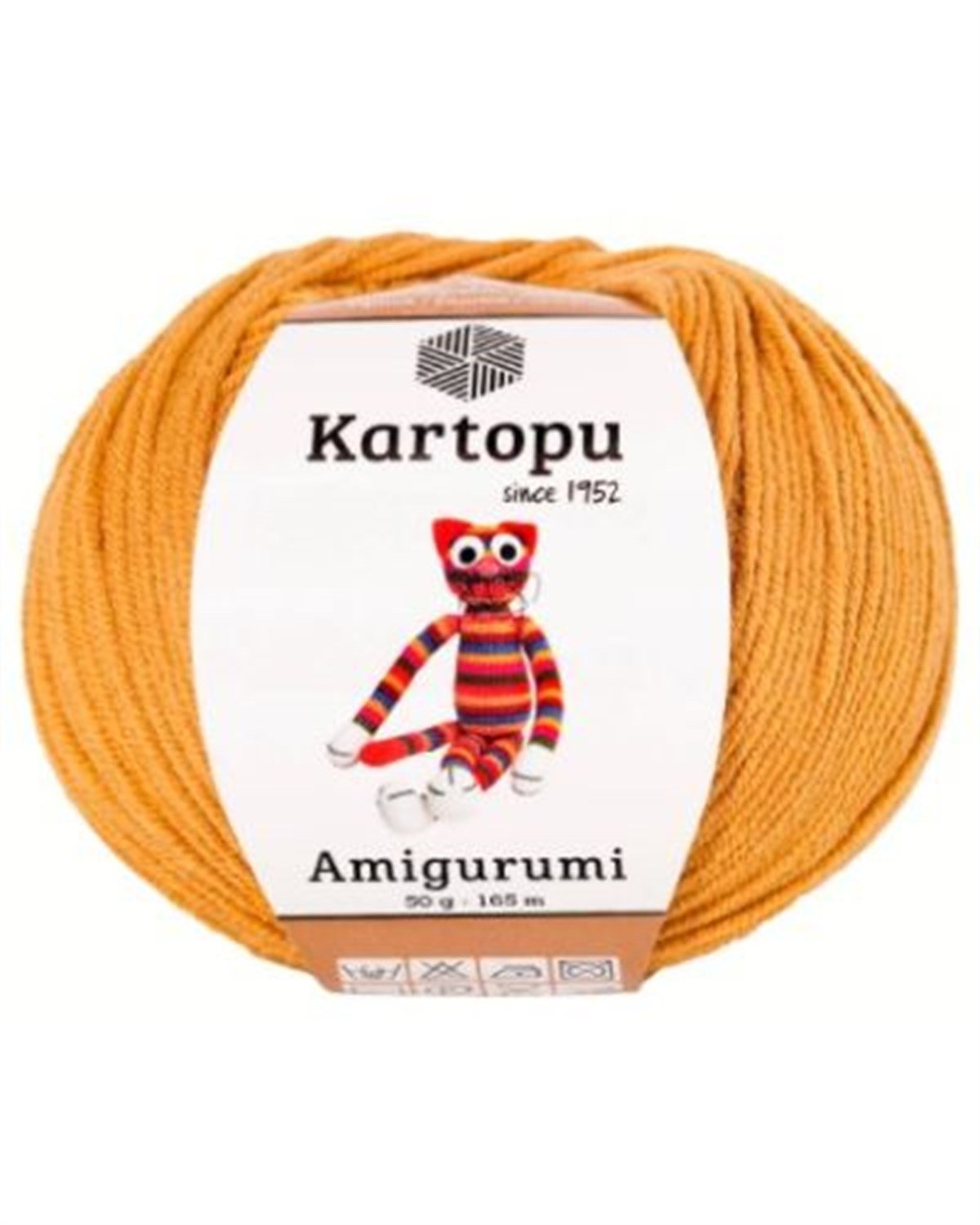 Kartopu Amigurumi K335 Açık Turuncu | El Örgü İpi