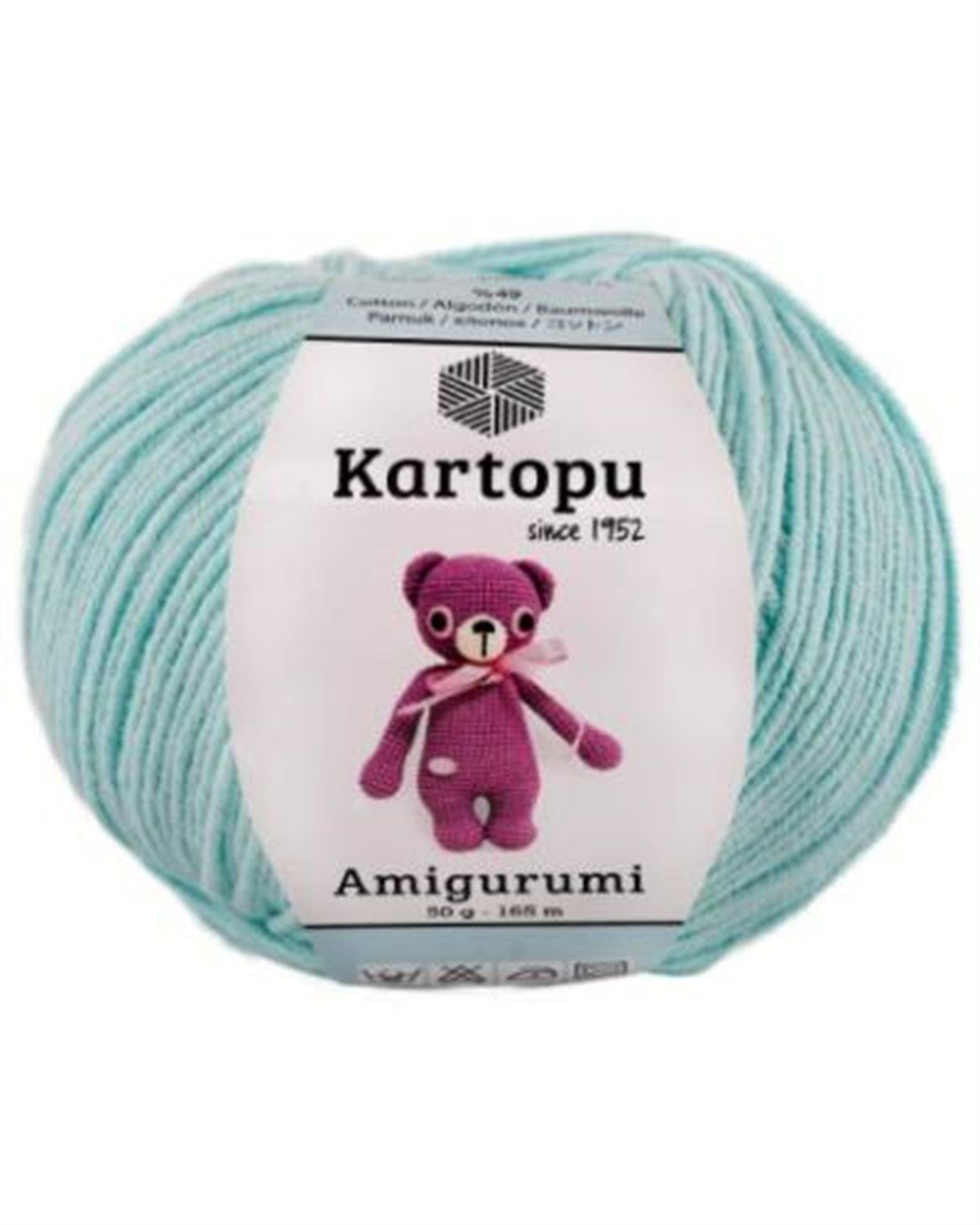 Kartopu Amigurumi K547 Su Yeşili | El Örgü İpi