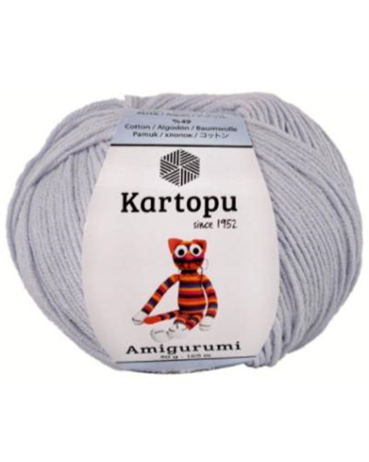 Kartopu Amigurumi K580 Gri | El Örgü İpi