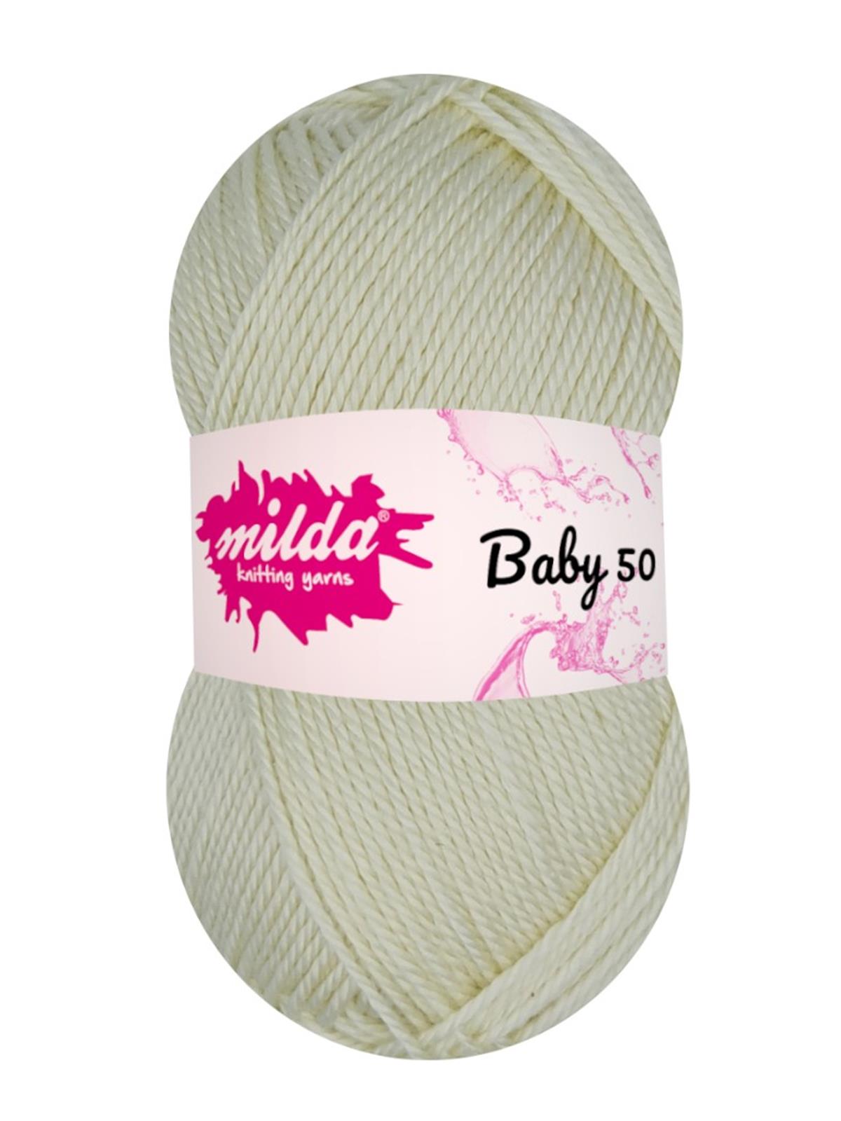 Milda Baby 50 1256 Krem | Milda El Örgü İplikleri