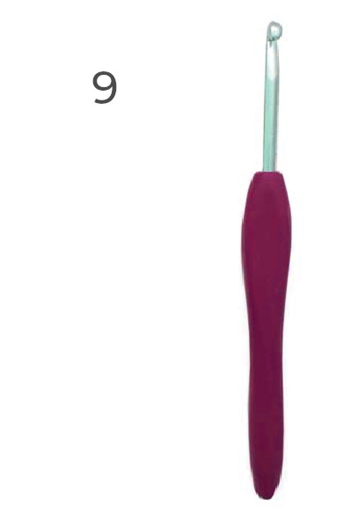 Renkli Silikon Saplı Tığ | Yün Tığ