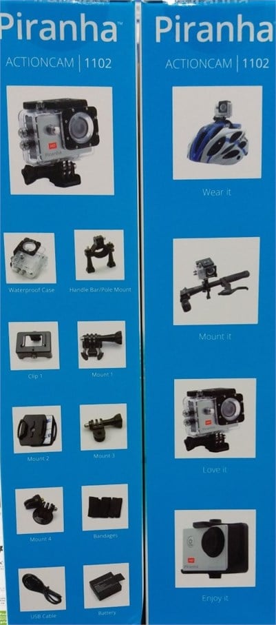 Piranha ActionCam 1101 Aksiyon Kamera