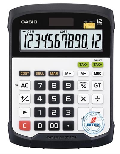 Casio WD-320MT Suya Toza Korumalı Hesap Makinesi