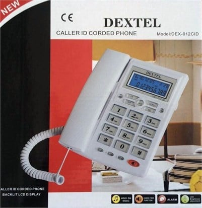 Dextel DEX-012CID Masaüstü Kablolu Telefon