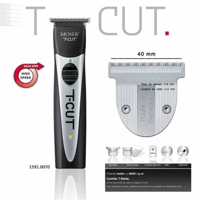 Moser 1591-0070 T-Cut Pro Traş Makinası