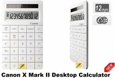 Canon X Mark II Masaüstü Hesap Makinası