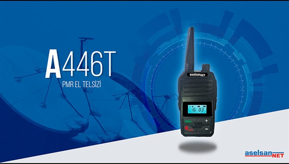 Aselsan A446T PMR El Telsizi (Tekli Paket)