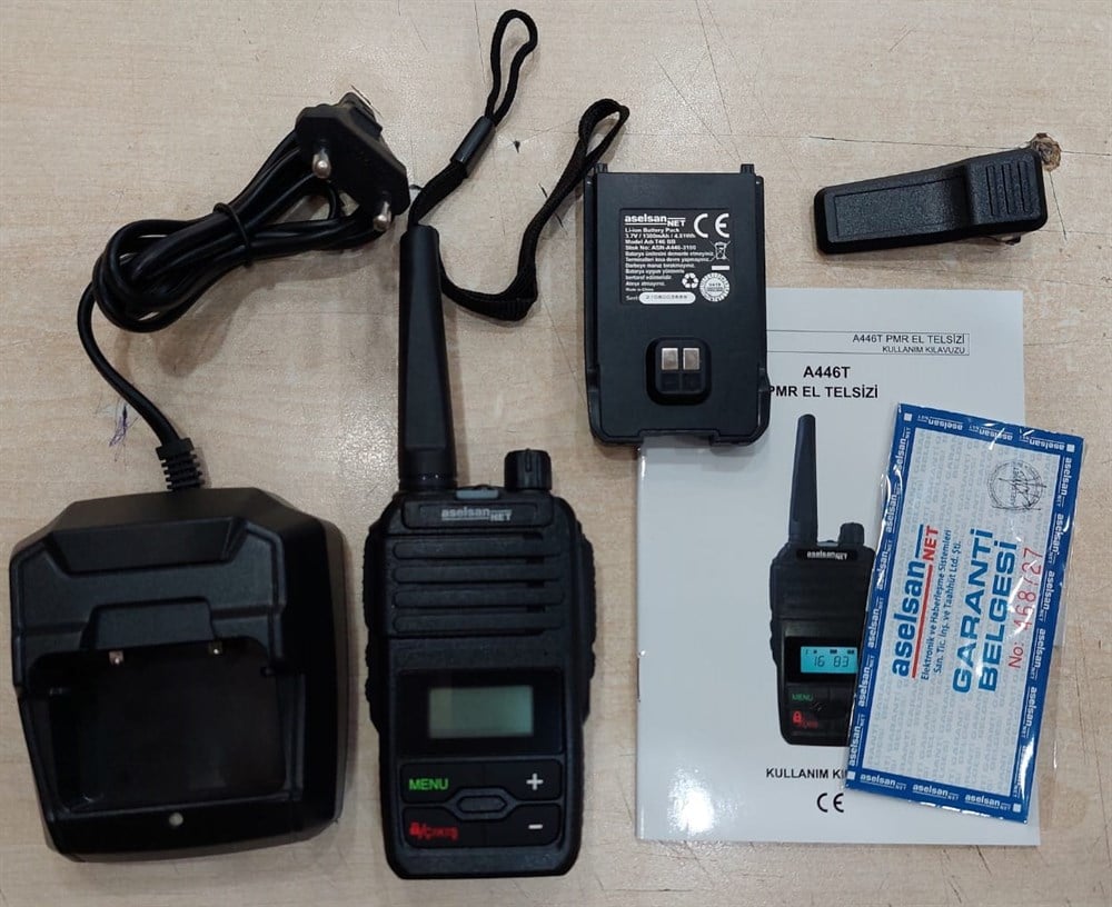 Aselsan A446T PMR El Telsizi (Tekli Paket)