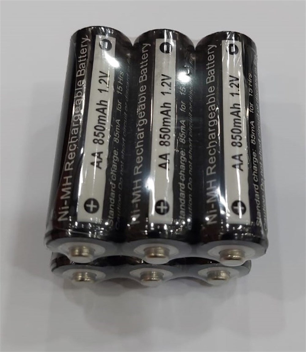 Aselsan PM865 PMR Telsiz Orjinal Şarjlı Pil (6 Adet)