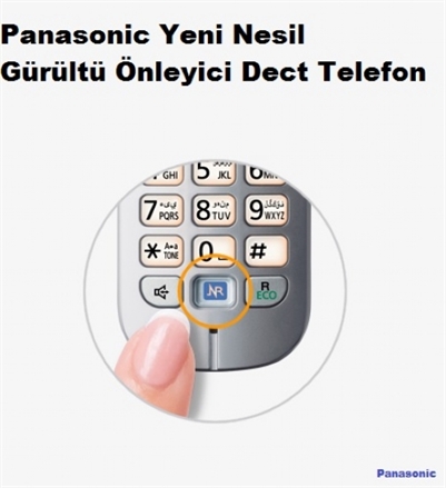 Panasonic KX-TG6821 Telesekreterli Telsiz Telefon