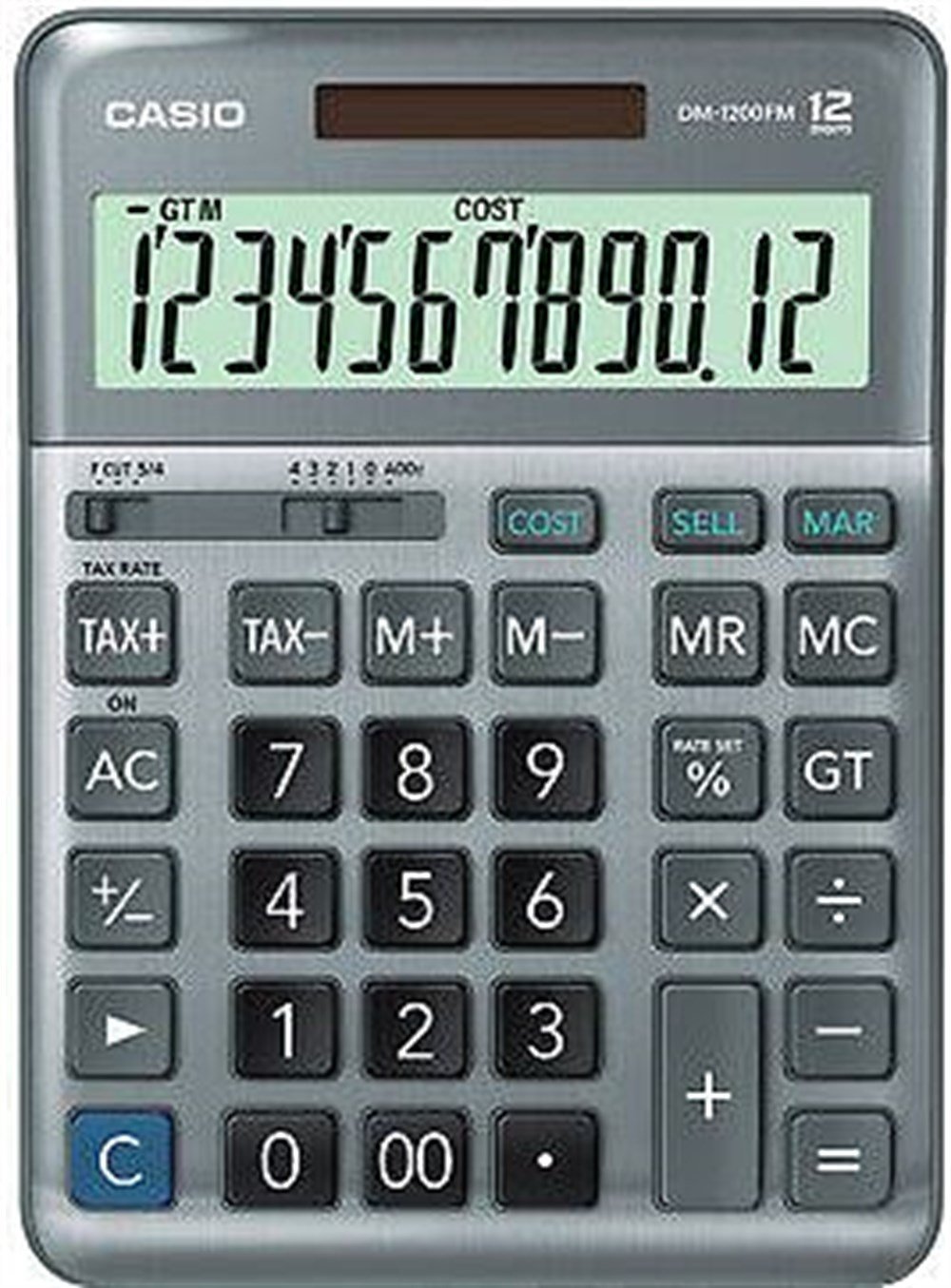 Casio DM-1200FM Masaüstü Hesap Makinesi