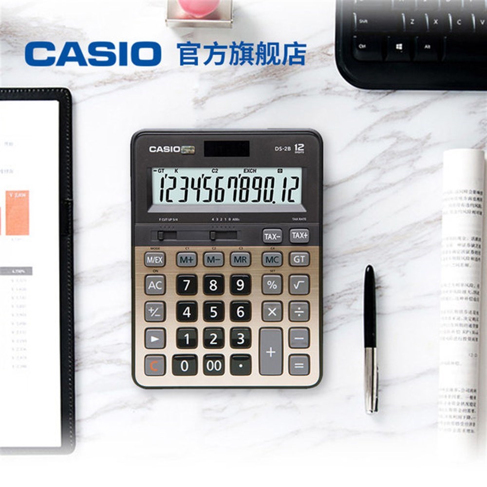 Casio DS-2B Gold Series Masaüstü Hesap Makinası