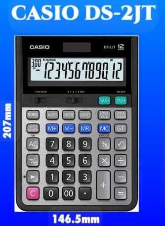 Casio DS-2JT 12 Haneli Masaüstü Hesap Makinesi