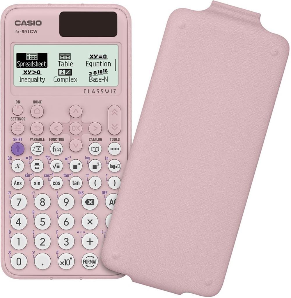 Casio FX-991CW-PK Classwiz Bilimsel Fonksiyonlu Hesap Makinesi Pembe