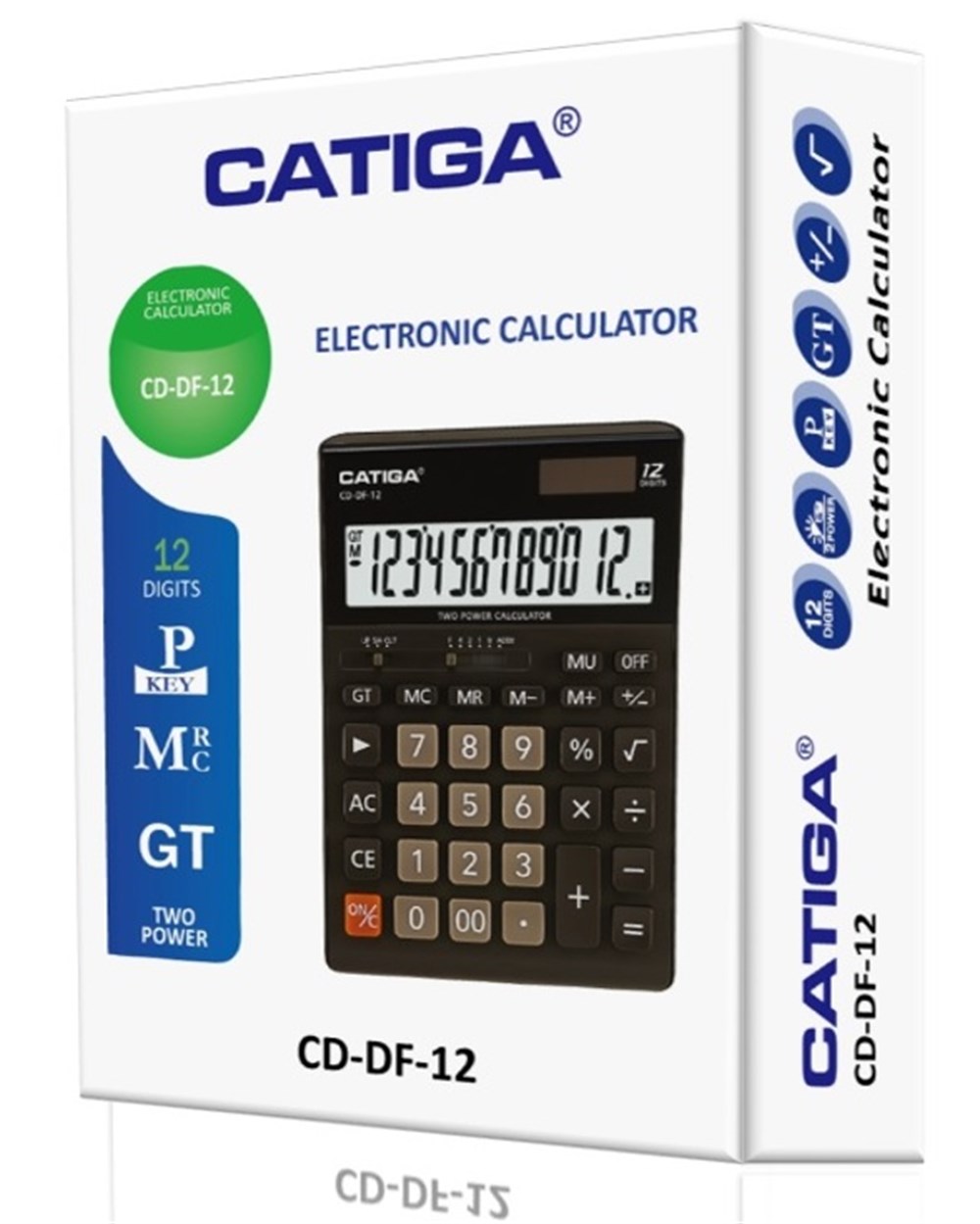 CATIGA CD-DF-12 12 HANE MASAÜSTÜ HESAP MAKİNESİ
