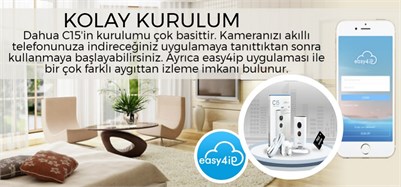 Dahua IPC-C15 1.3 Mp Küp Wi-fi ip Bakıcı Kamerası