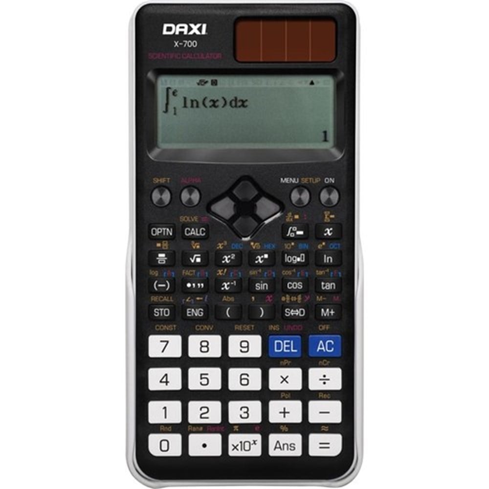 Daxi X-700 498 Fonksiyon Bilimsel Hesap Makinesi
