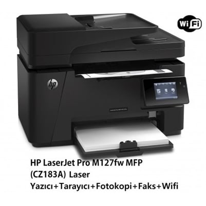 HP LaserJet Pro M127FW Çok Fonksiyonlu Yazıcı