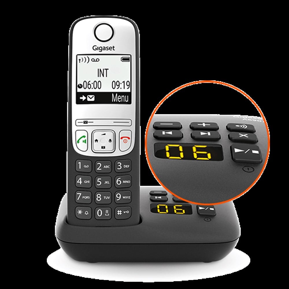 Gigaset A690A Trio 3 Ahizeli Telesekreterli Telsiz Telefon