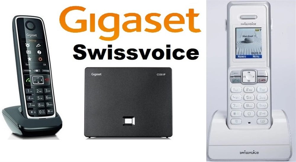 Gigaset C530 2 Dahili Swissvoice Telsiz Kablosuz Telefon Santrali