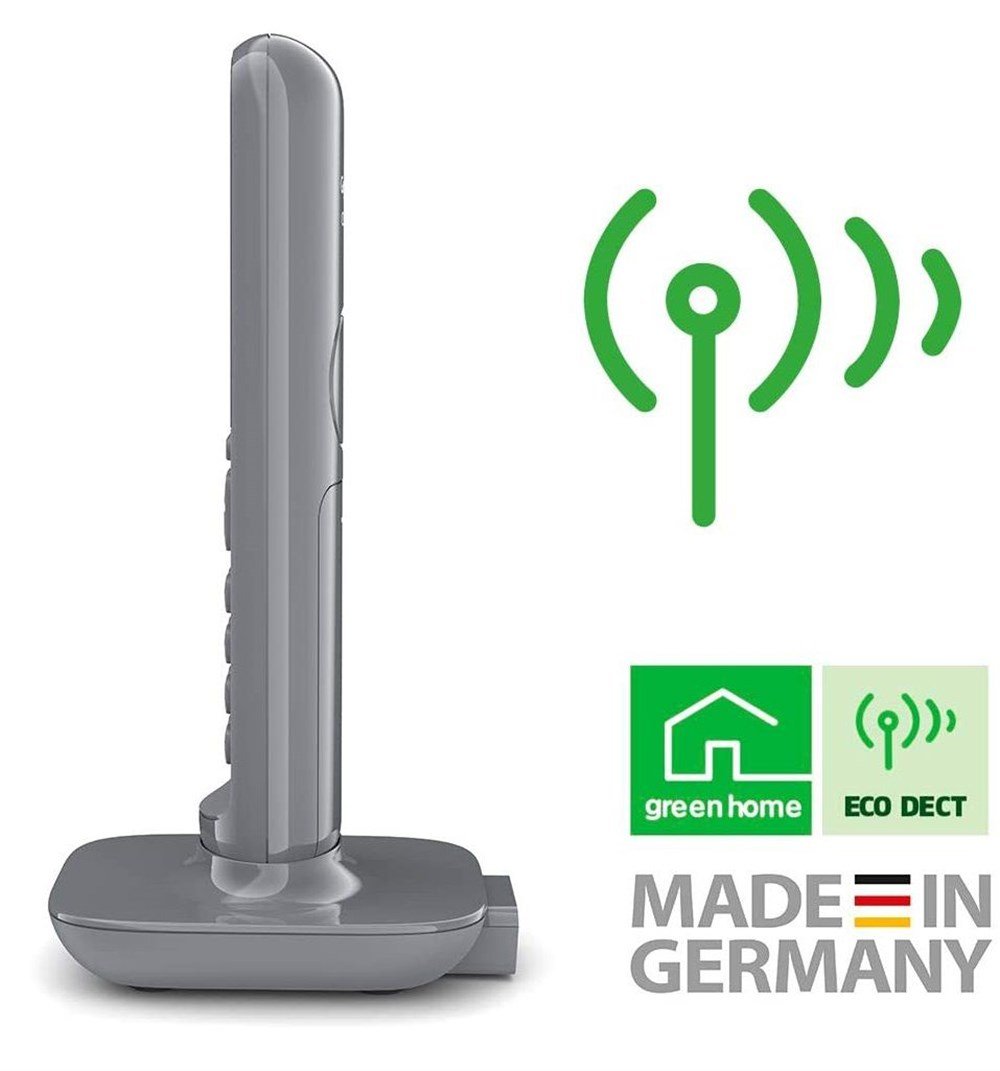 Gigaset CL390 Duo 2 Ahizeli Telsiz Telefon Satellite Grey