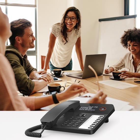 Gigaset Desk 600 Ekranlı Masaüstü Kablolu Telefon Siyah